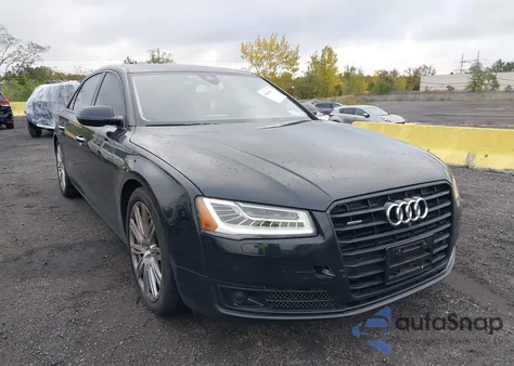 2015 Audi A8 L 4.0T from USA, damaged, VIN WAU32AFD0FN002508